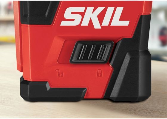 Križni laserski nivelir SKIL 1960 DA (domet 20 m, točnost ± 0,5 mm/m, samoniveliranje)-6