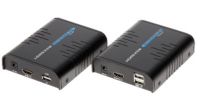 HDMI USB Extender SIGNAL HDMI+USB-EX-100 (100m, Cat 5e/6)-0