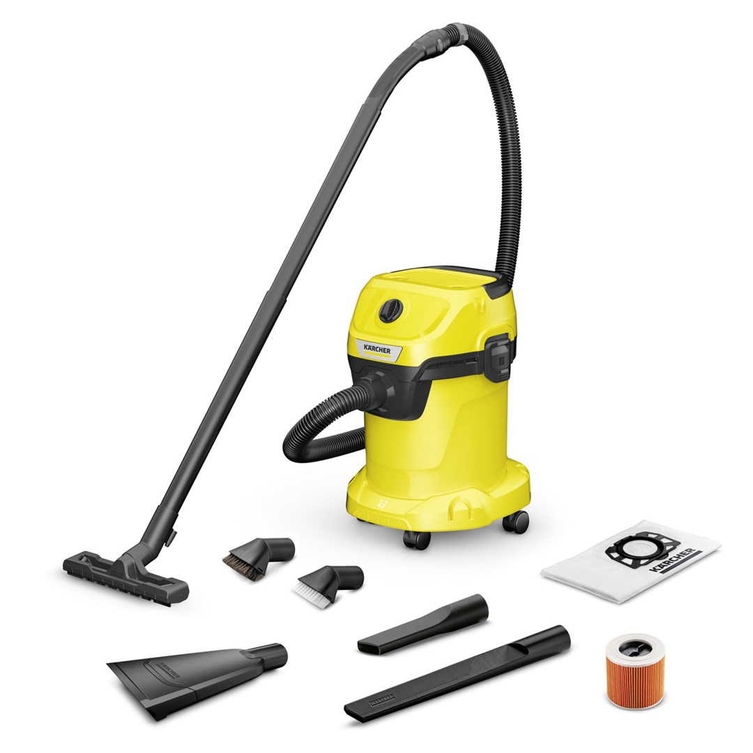 Usisavač KARCHER WD 3 V-17/6/20 CAR Dry&wet 1000 W-0