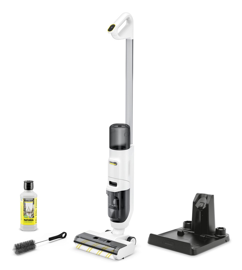 Usisavač KARCHER FCV 2 Natural N Battery Dry&wet Bagless 160 W bijeli