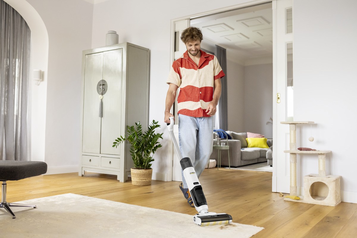 Usisavač KARCHER FCV 2 Natural N Battery Dry&wet Bagless 160 W bijeli-3