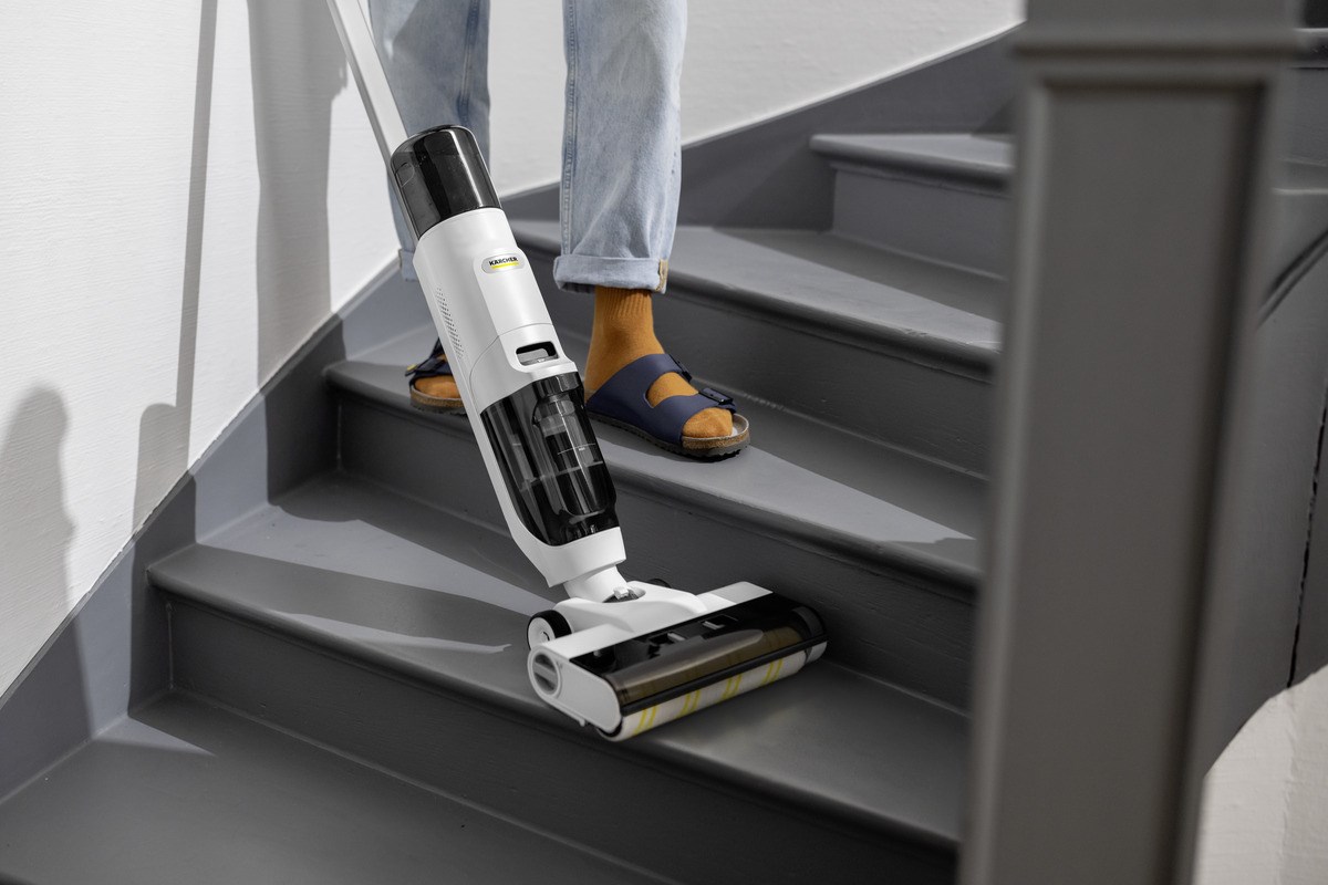 Usisavač KARCHER FCV 2 Natural N Battery Dry&wet Bagless 160 W bijeli-7