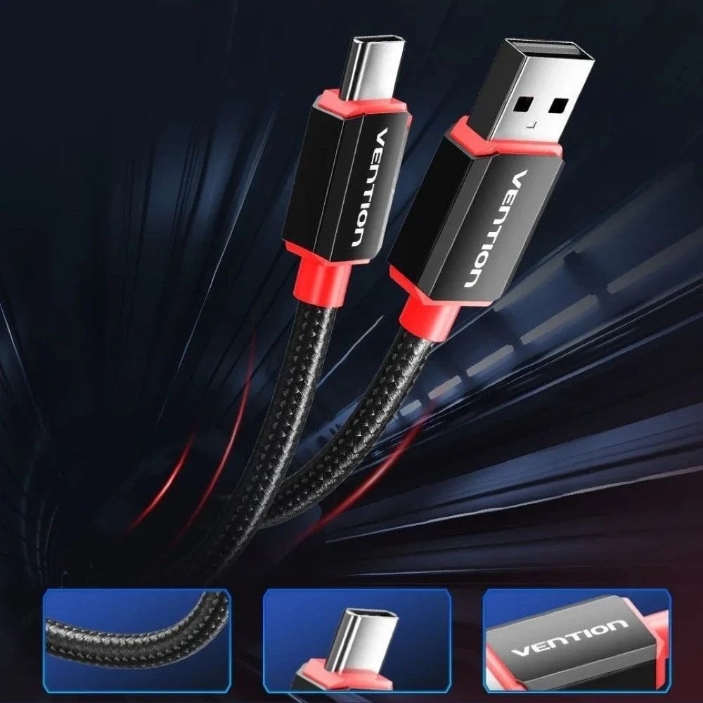 Vanjska USB zvučna kartica VENTION CVAB0 Gaming Audio Amplifier USB-C na 3x 3,5 mm-1