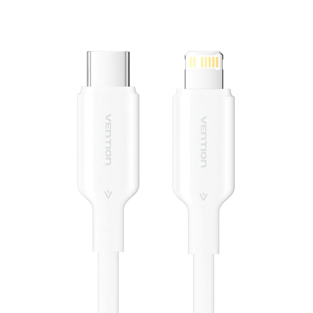 Kabel VENTION USB-C to Lightning 3A 480Mbps 1m bijeli