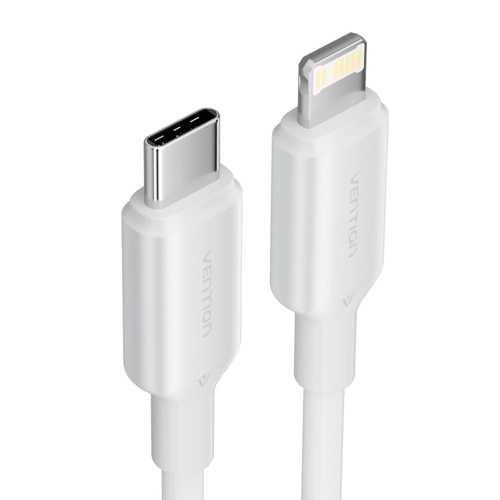 Kabel VENTION USB-C to Lightning 3A 480Mbps 1m bijeli-2