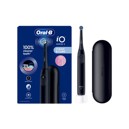 Električna zubna četkica ORAL-B iO Series 2 Night Black + putna torbica