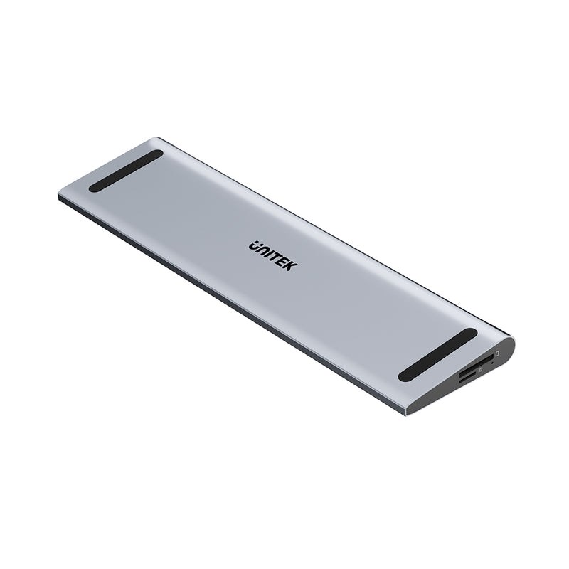 Dock Station UNITEK KVM 3X 4K, USB-C, MST, HDMI, STAND-0