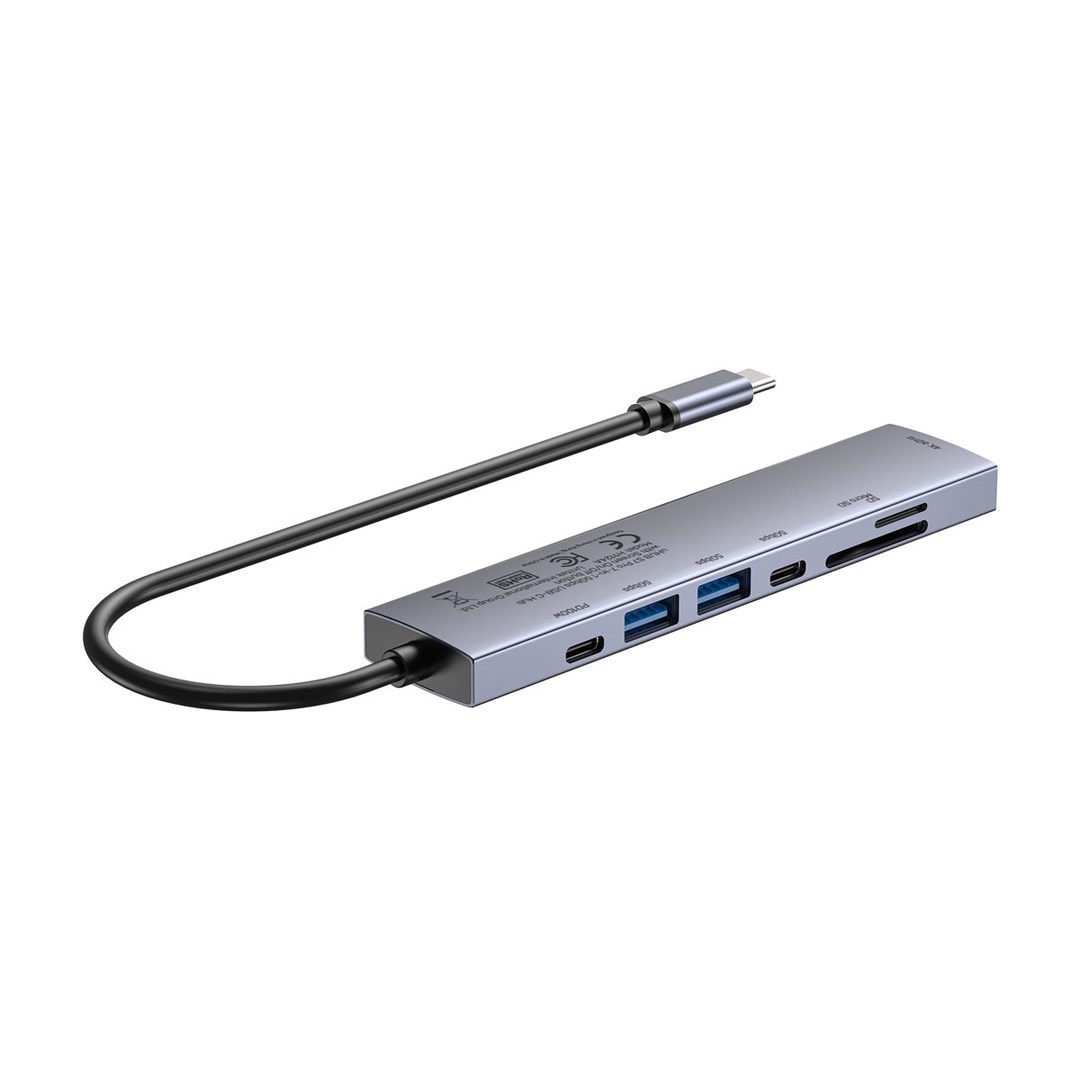 HUB UNITEK USB-C PD 100W HDMI 2.0 WITH ON/OFF-2