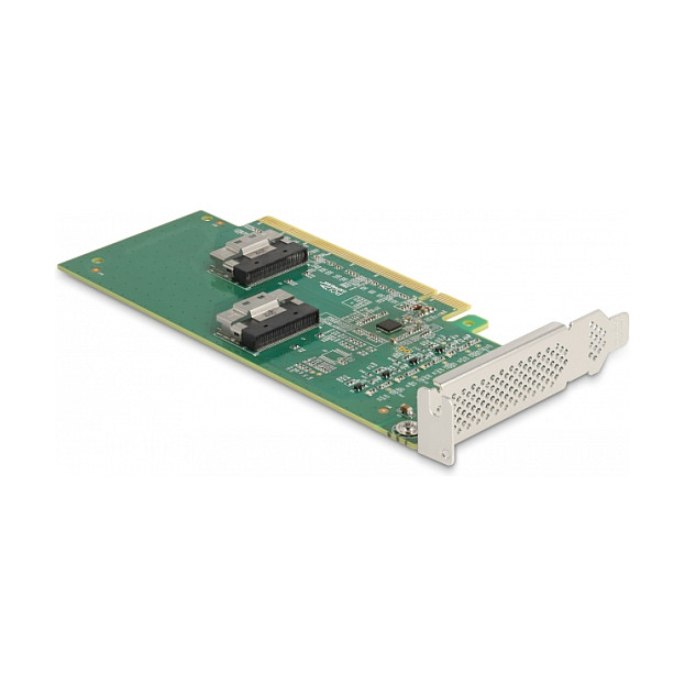 PCI Express kartica DELOCK PCI Express 4.0 x16 Card to 4 x SFF-8639 NVMe (Bifurcation, Low Profile)-3