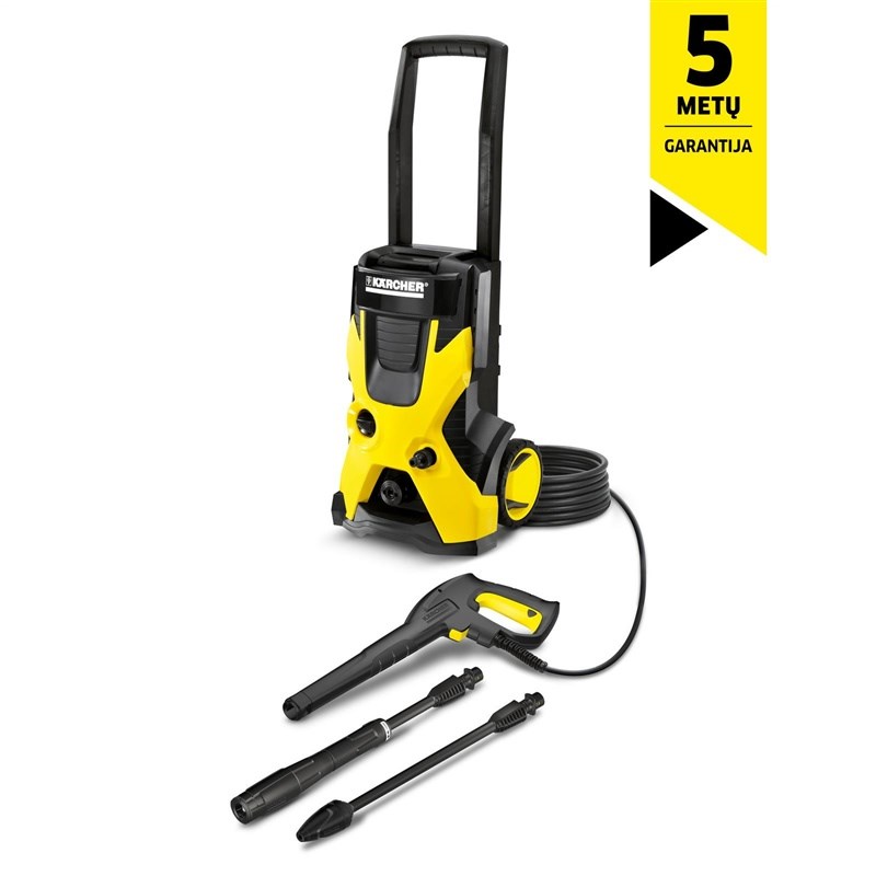 Pranje pod visokim tlakom KARCHER K 5 BASIC 500 l/h 2100 W crna, bijela, žuta-5