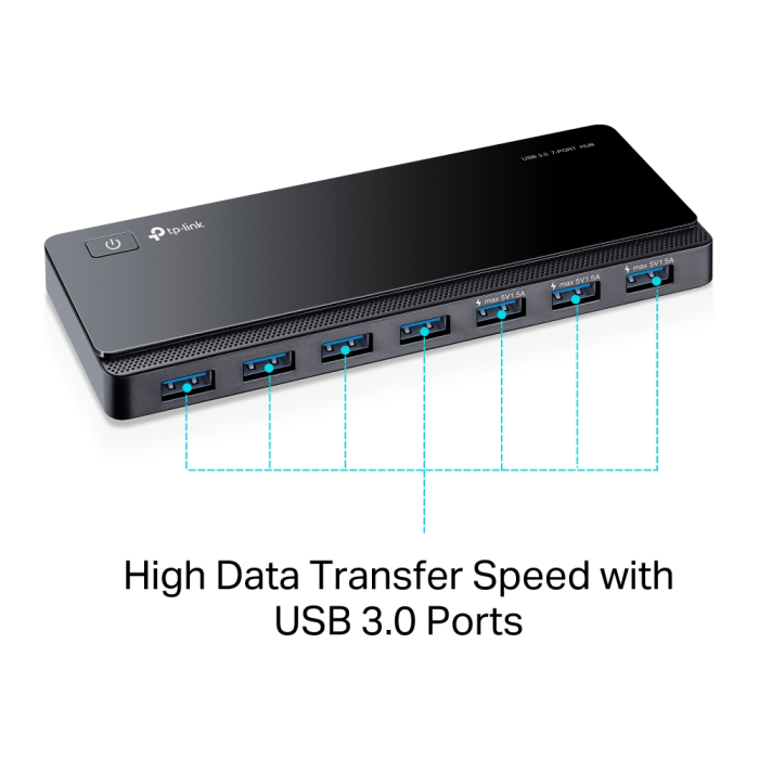 USB hub TP-LINK UH700 7 portni USB 3.0 hub-1