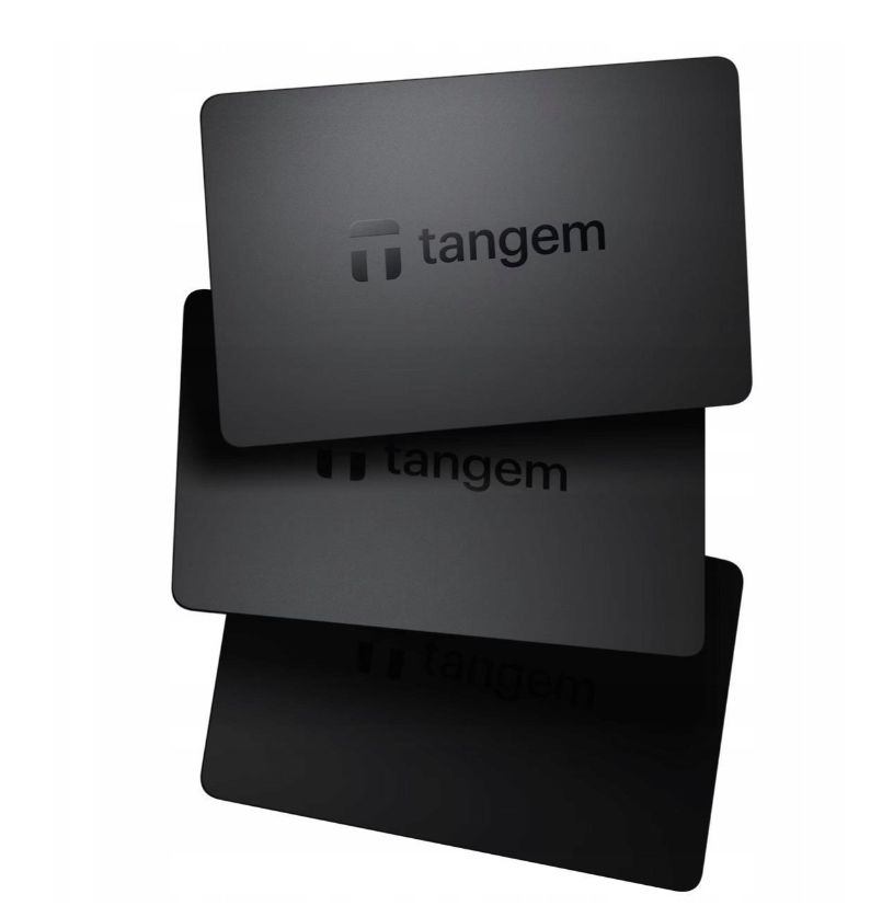 Portfel kryptowalutowy Tangem Wallet - 3 karty