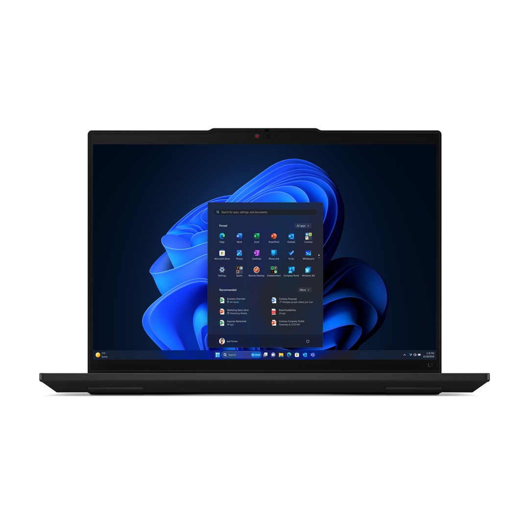Laptop LENOVO ThinkPad L14 Gen 5 (14" WUXGA, AMD Ryzen 7 PRO 7735U, 16 GB RAM, 512 GB SSD, Wi-Fi 6E, Windows 11 Pro, engleska tipkovnica, crna boja) – internacionalna non HR tipkovnica-1