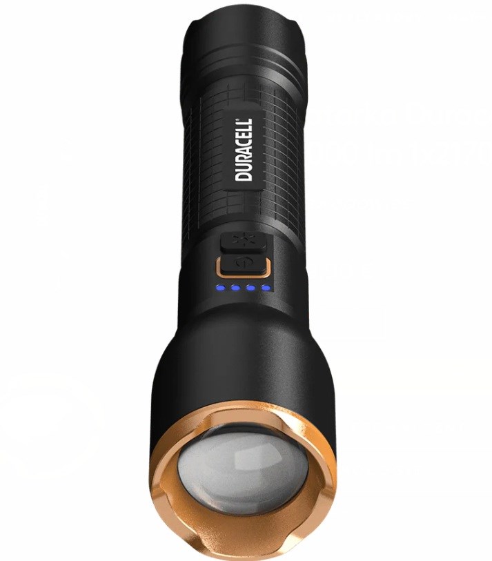 Lampa DURACELL DF3000R crna boja-2