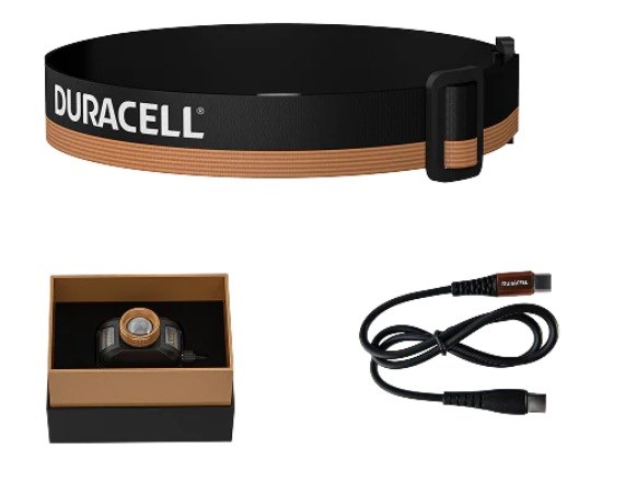 Lampica DURACELL DH1500R crna, narančasta-4