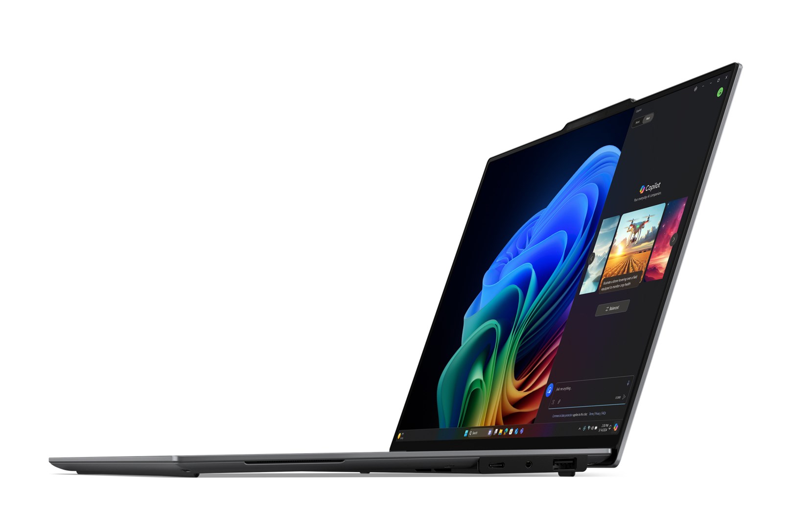 Laptop LENOVO ThinkPad X9-15 Gen 1 Copilot+ (15.3" 2.8K, Intel Core Ultra 5, 32 GB RAM, 512 GB SSD, Wi-Fi 7, Windows 11 Pro, engleska tipkovnica, siva) – internacionalna non HR tipkovnica-11
