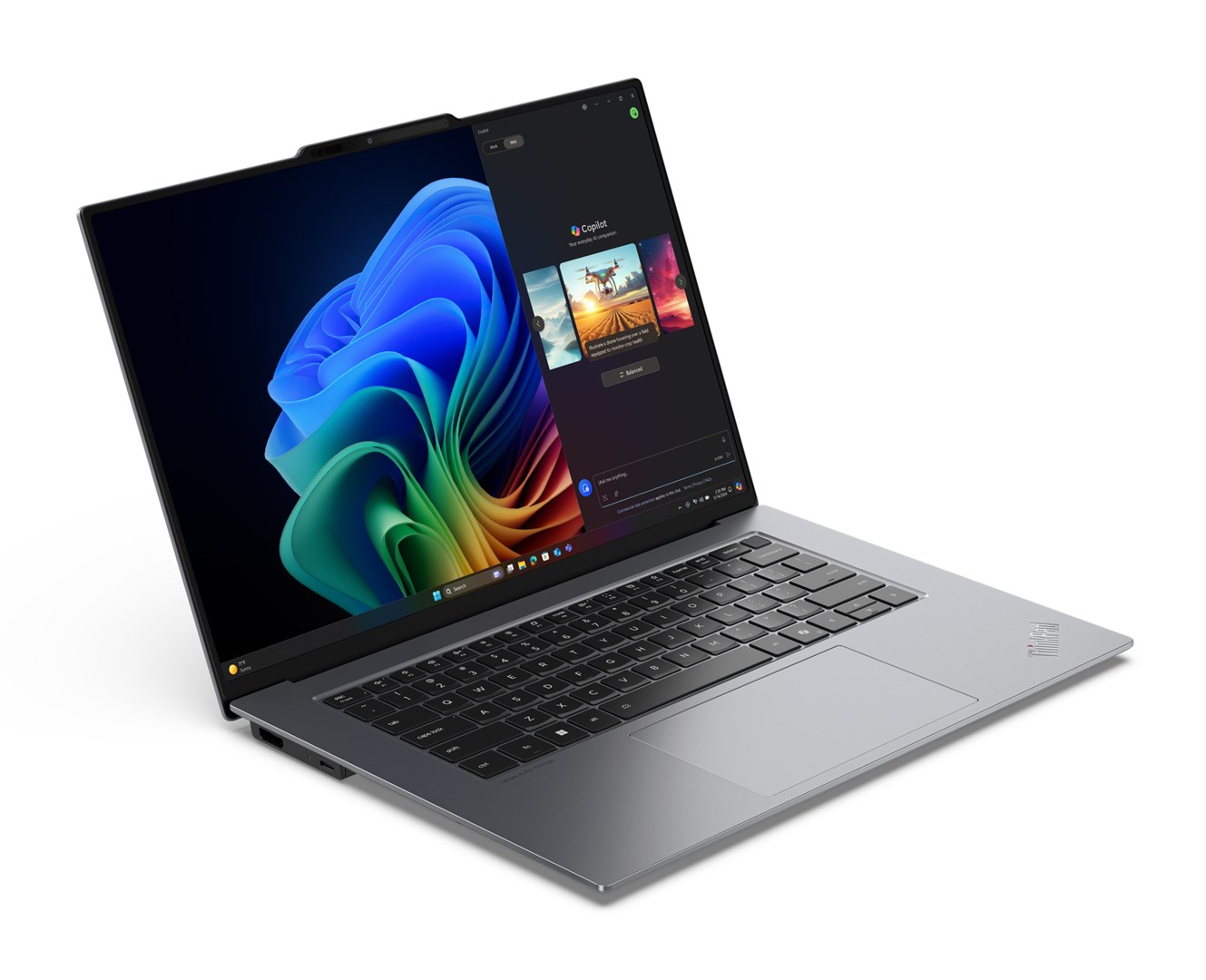 Laptop LENOVO ThinkPad X9-15 Gen 1 Copilot+ (15.3" 2.8K, Intel Core Ultra 5, 32 GB RAM, 512 GB SSD, Wi-Fi 7, Windows 11 Pro, engleska tipkovnica, siva) – internacionalna non HR tipkovnica-14