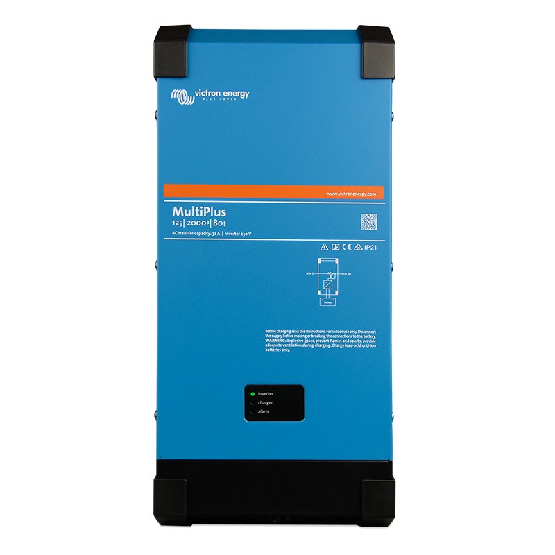 Inverter / Punjač VICTRON ENERGY MultiPlus 12/2000/80-32 (12V, 2000VA, 80A punjač)-0