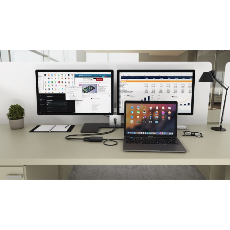 Adapter I-TEC USB-C 4K DUAL DP - KORIŠTENI jamstvo 6 mjeseci-5