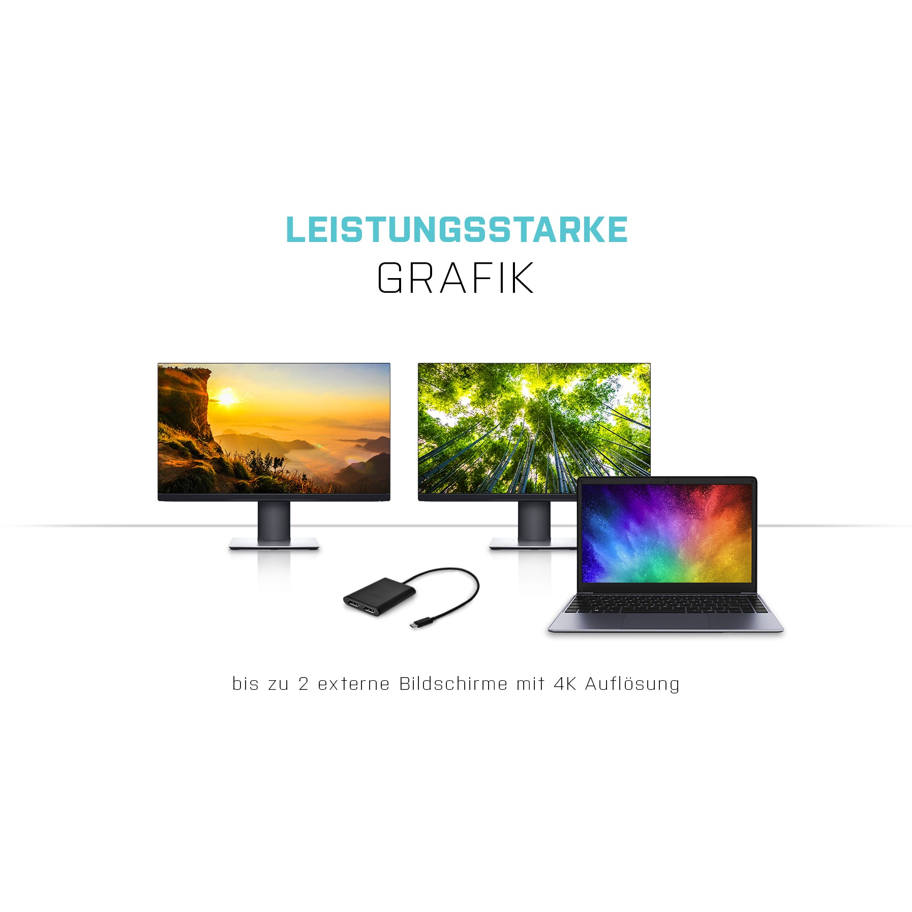 Adapter I-TEC USB-C 4K DUAL DP - KORIŠTENI jamstvo 6 mjeseci-9