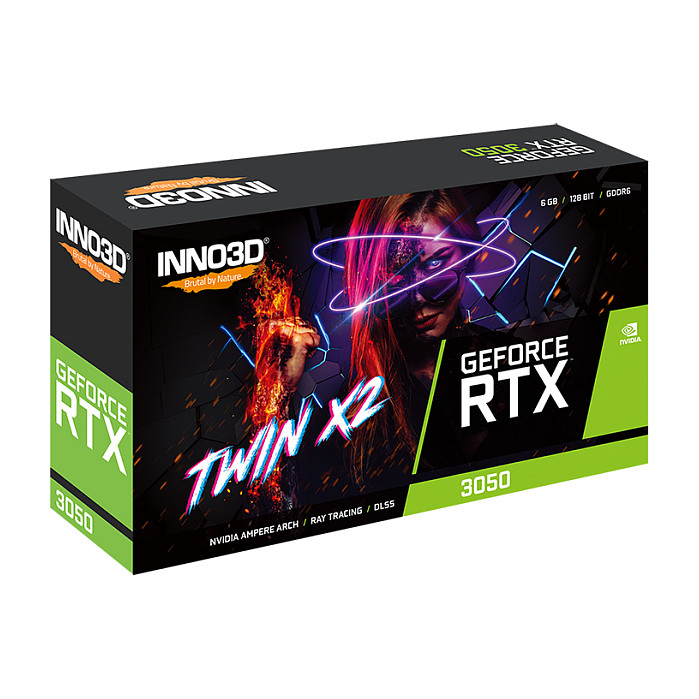 Grafička kartica INNO3D RTX 3050 6GB Twin X2 GDDR6-1