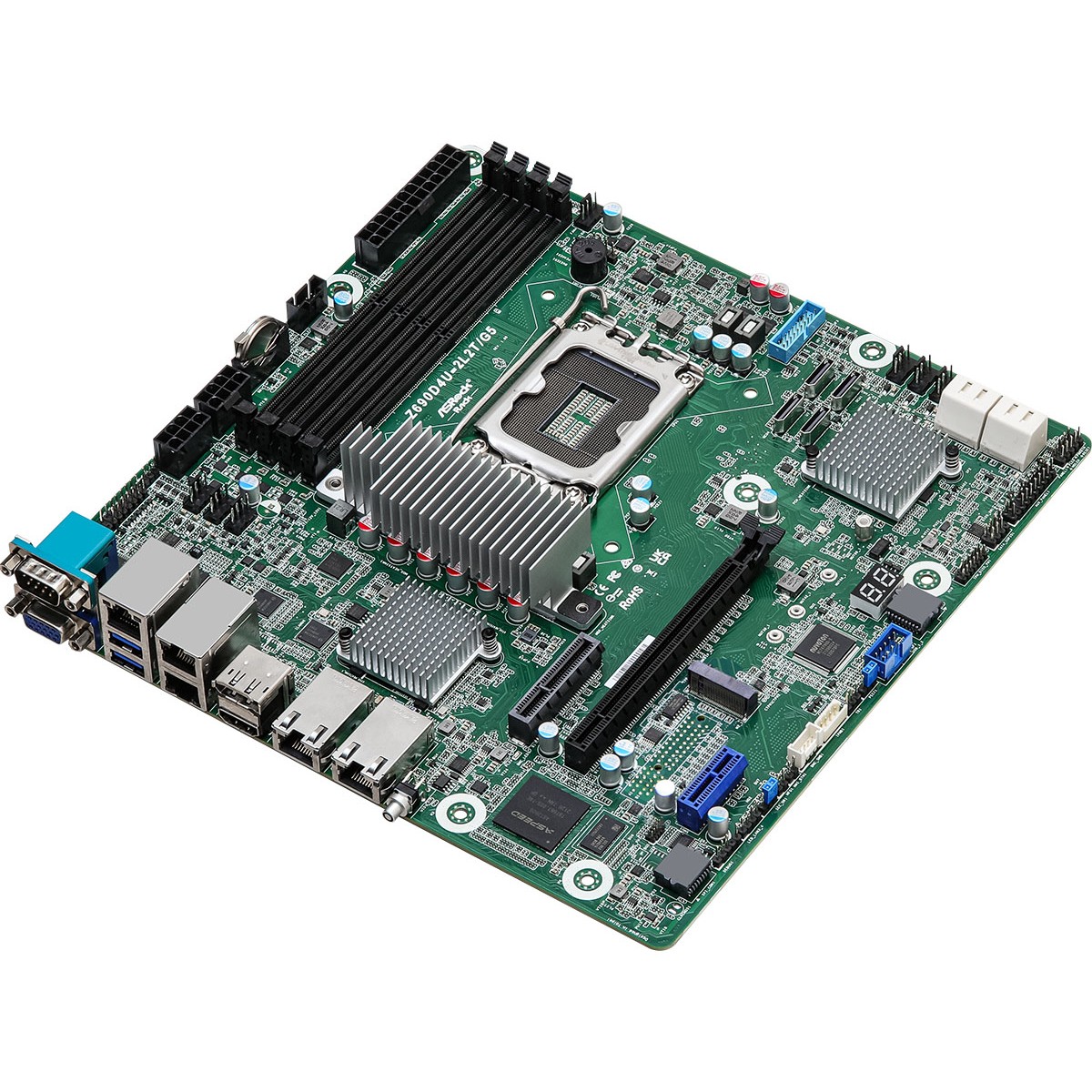Mainboard ASROCK Z690D4U-2L2T/G5 micro-ATX Socket 1700 DDR5-only Single-1