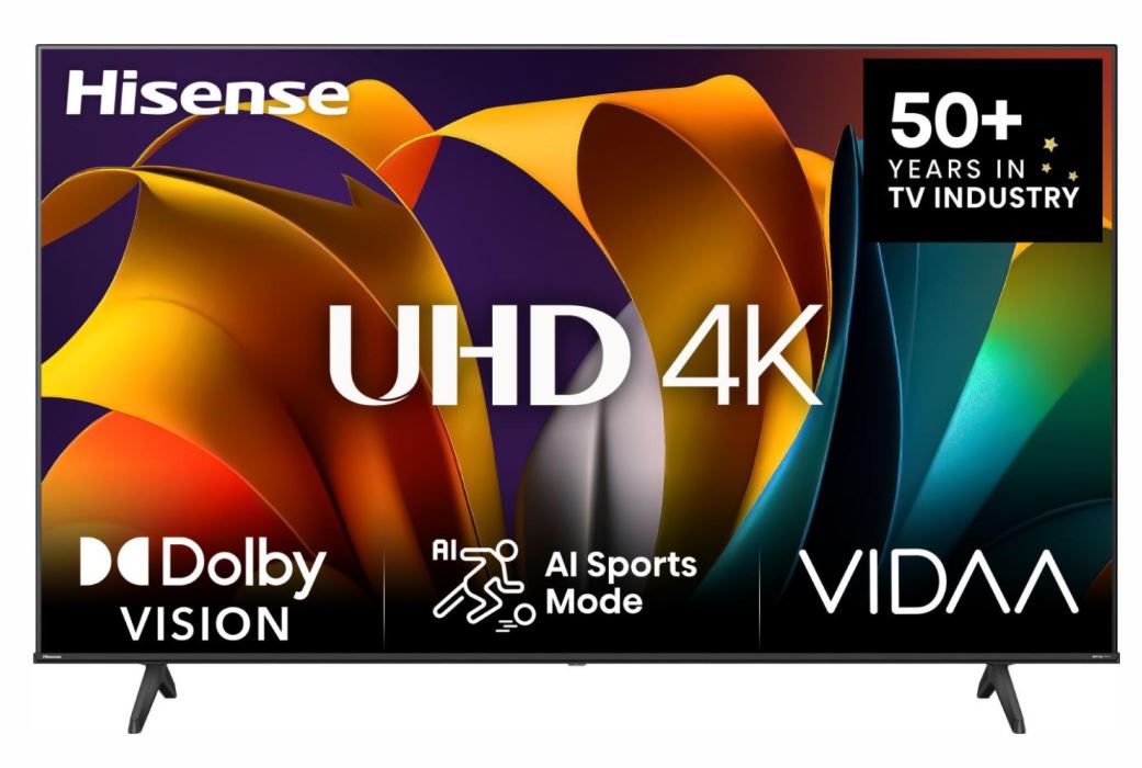 TV HISENSE Direct LED 85A6N VIDAA U7.6 (215 cm, 4K UHD, HDR10+, DTS Virtual:X, Smart TV)