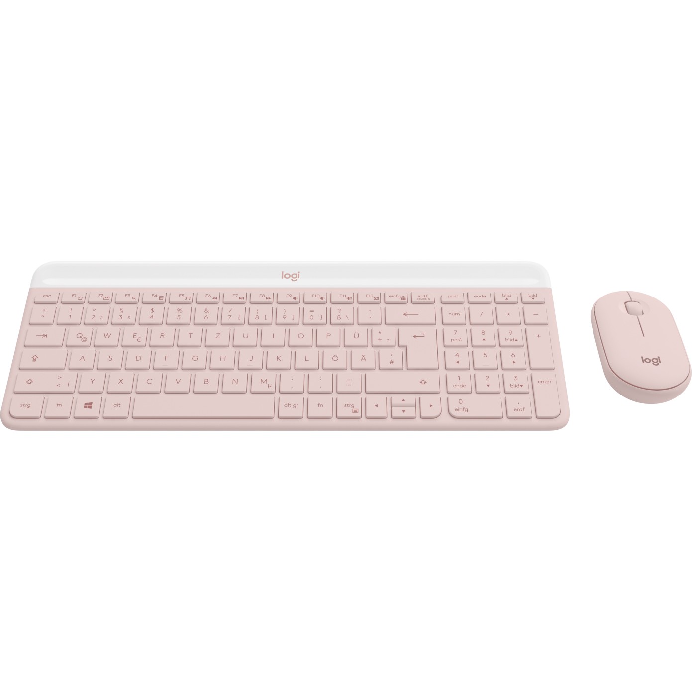 Bežični set LOGITECH MK470 Slim Combo, ružičasta boja-1