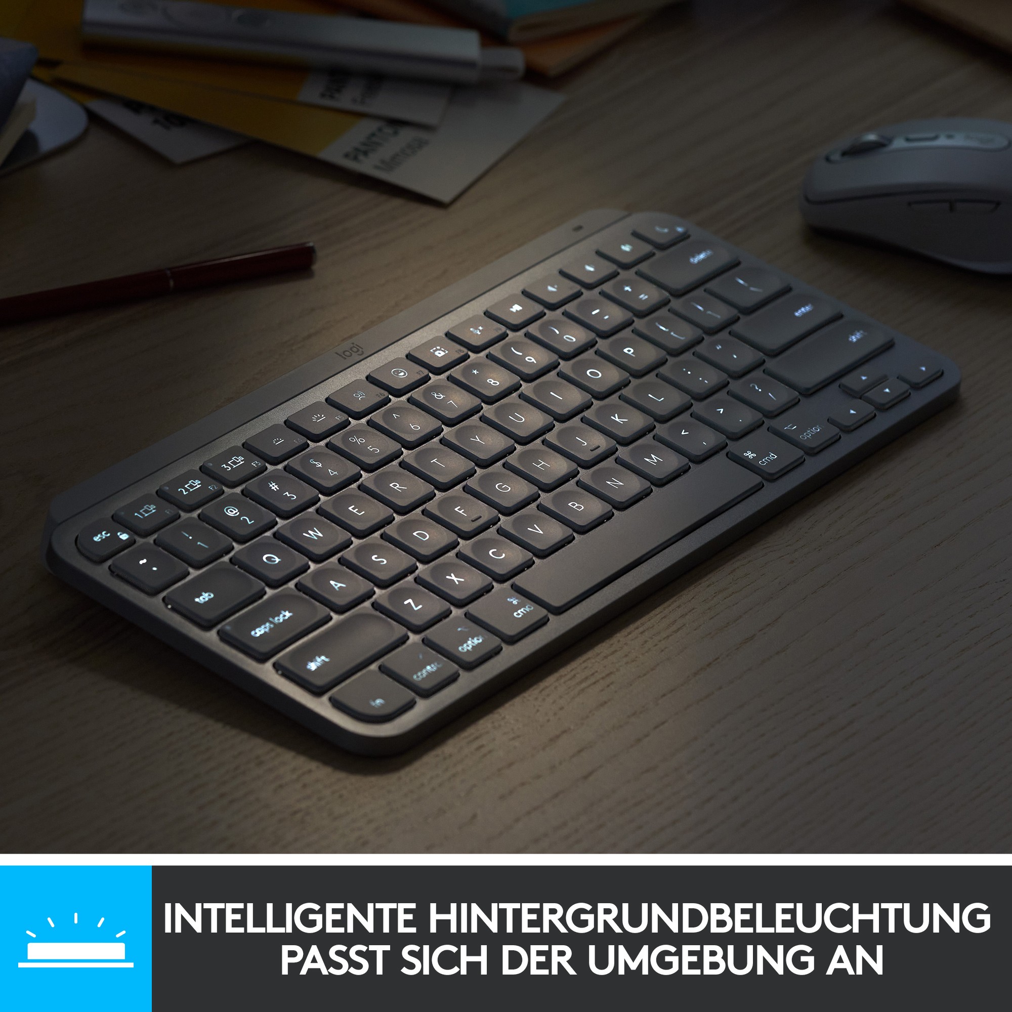 Tipkovnica LOGITECH MX Keys Mini MAC s pozadinskim osvjetljenjem – internacionalna non HR tipkovnica-12