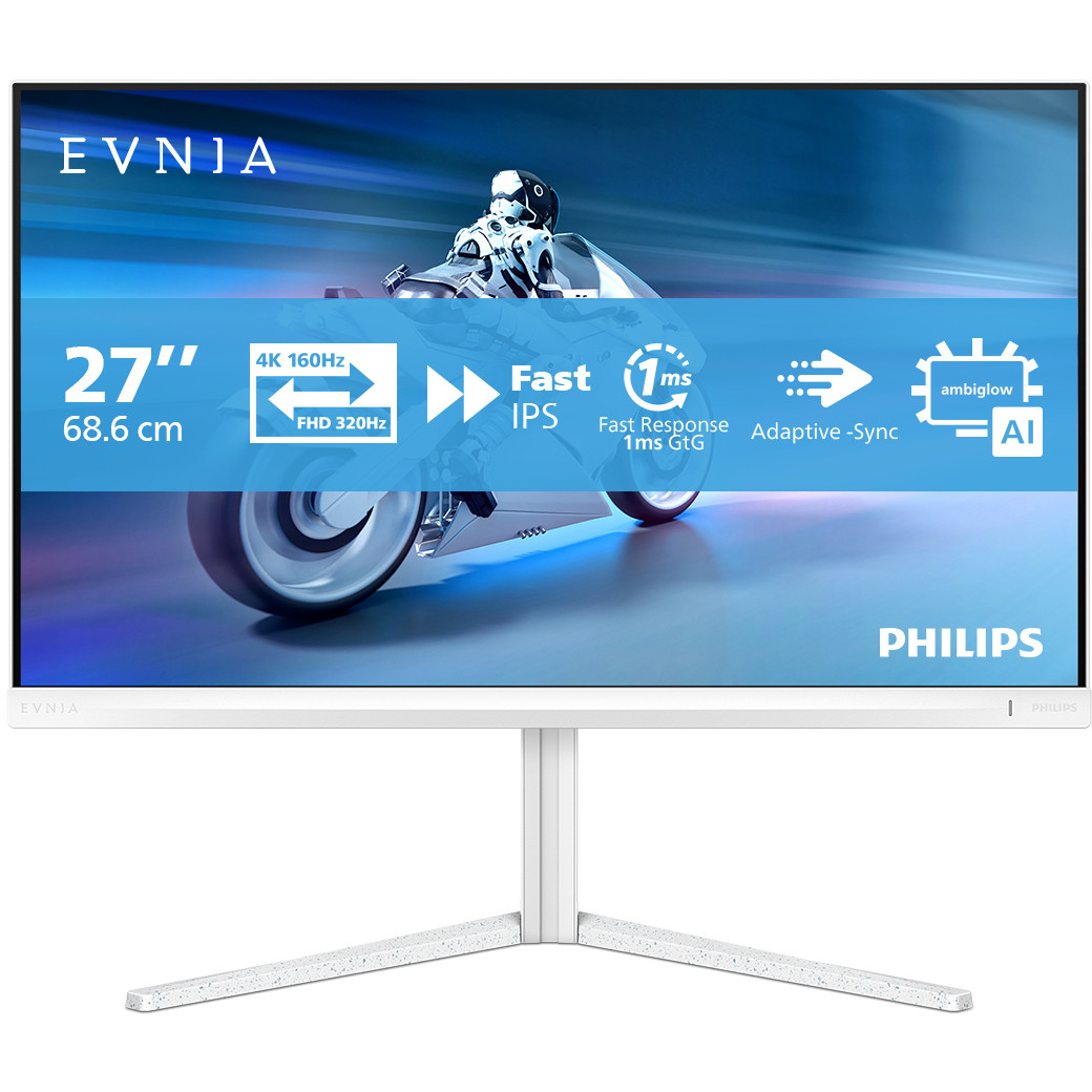 Monitor PHILIPS 27M2N5901A/00 (27" 3840x2160, IPS, 4ms, 60Hz, HDR, USB-C)