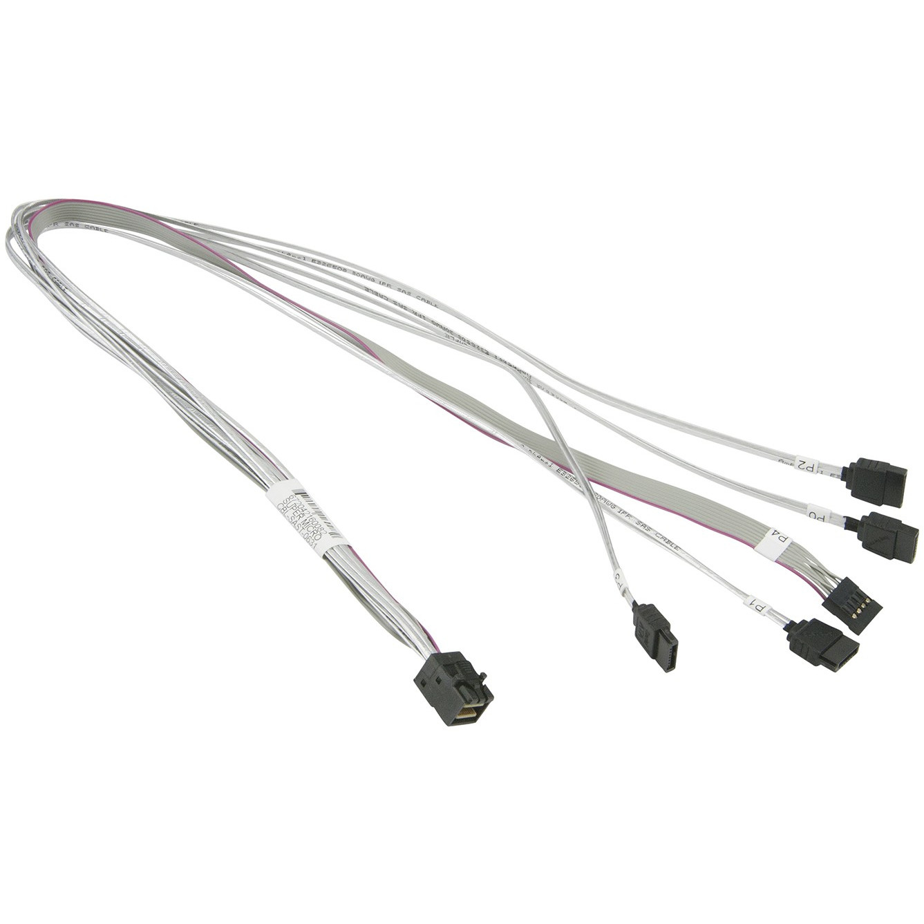 Kabel SUPERMICRO MiniSAS HD to 4 SATA 50/50/60/70cm-0