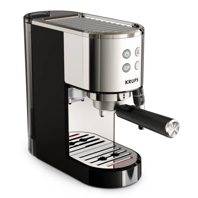 Kava aparat KRUPS Virtuoso XP444C10 poluautomatski Espresso stroj 1 L-2