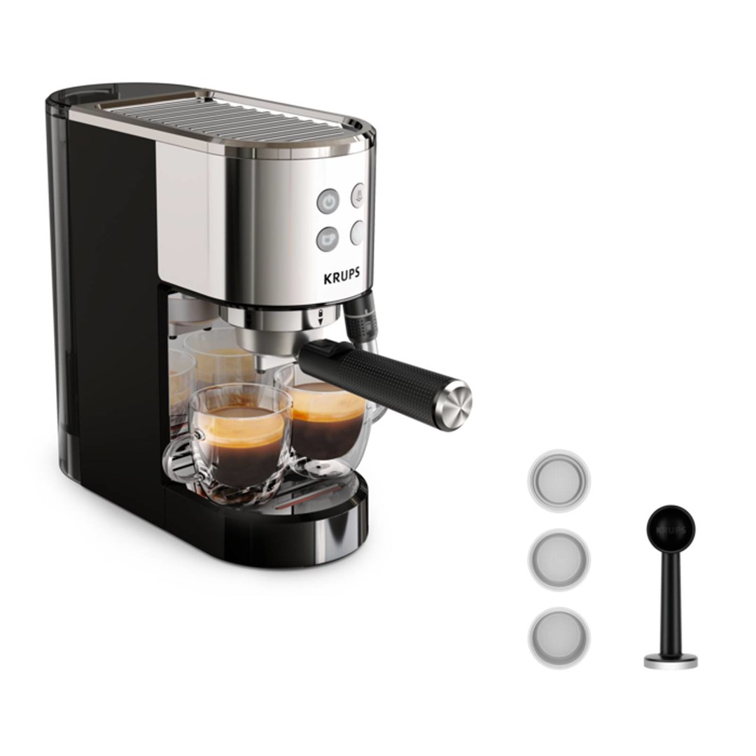 Kava aparat KRUPS Virtuoso XP444C10 poluautomatski Espresso stroj 1 L-0