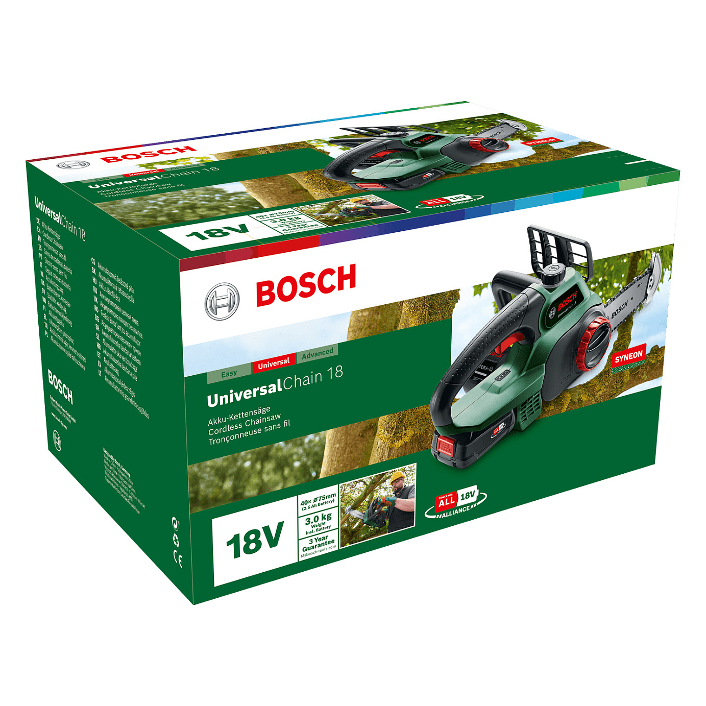 Alat za rezanje → BOSCH → UniversalChain 18 Black, Green-6