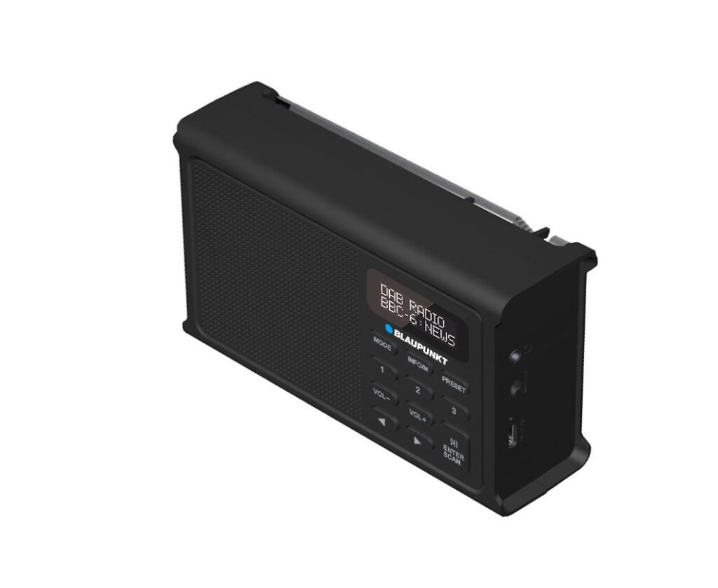 Radio prenosno BLAUPUNKT DAB DR3BK crna boja-2