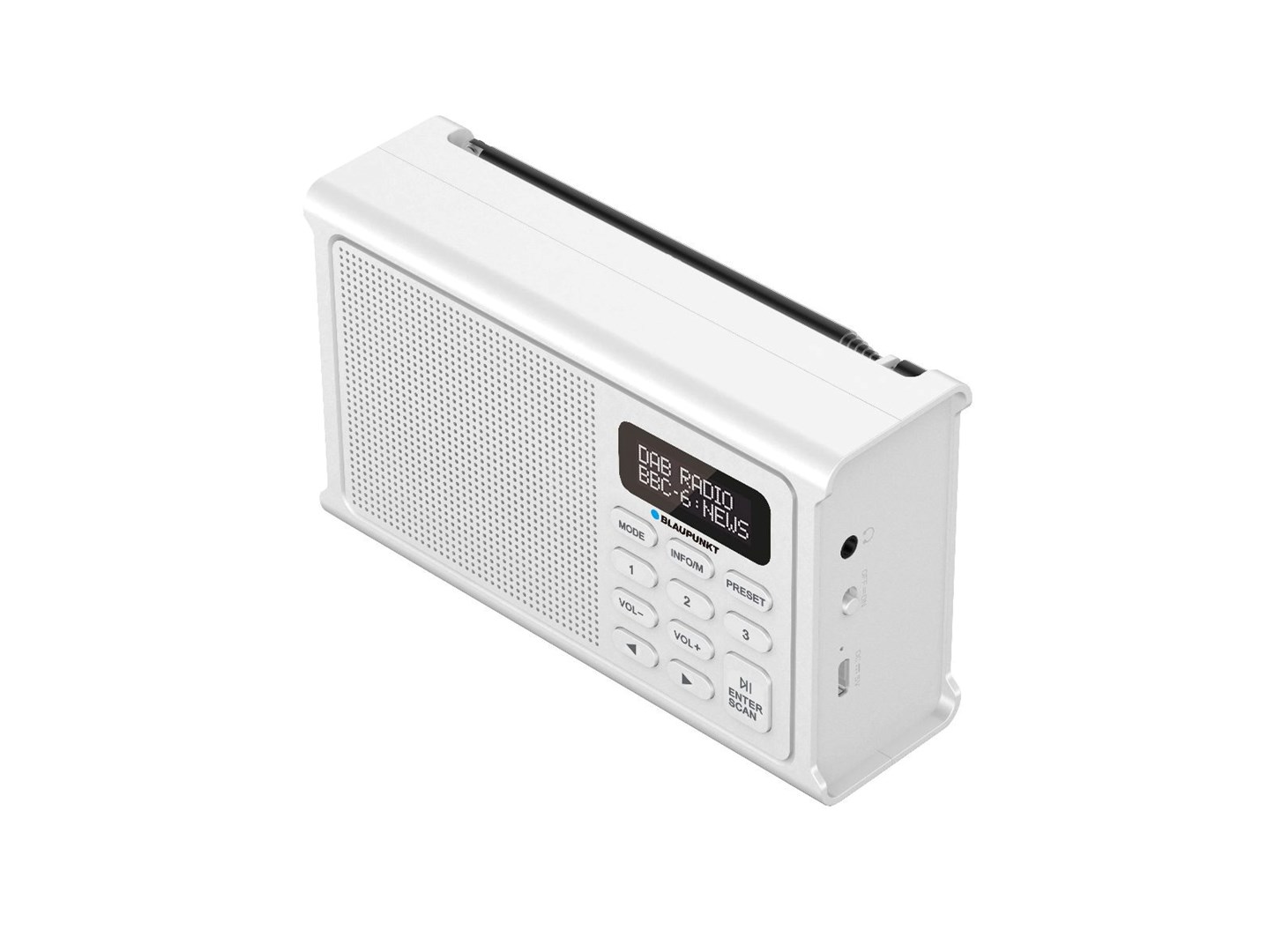 Radio prenosno BLAUPUNKT DAB DR3WH bijeli-2