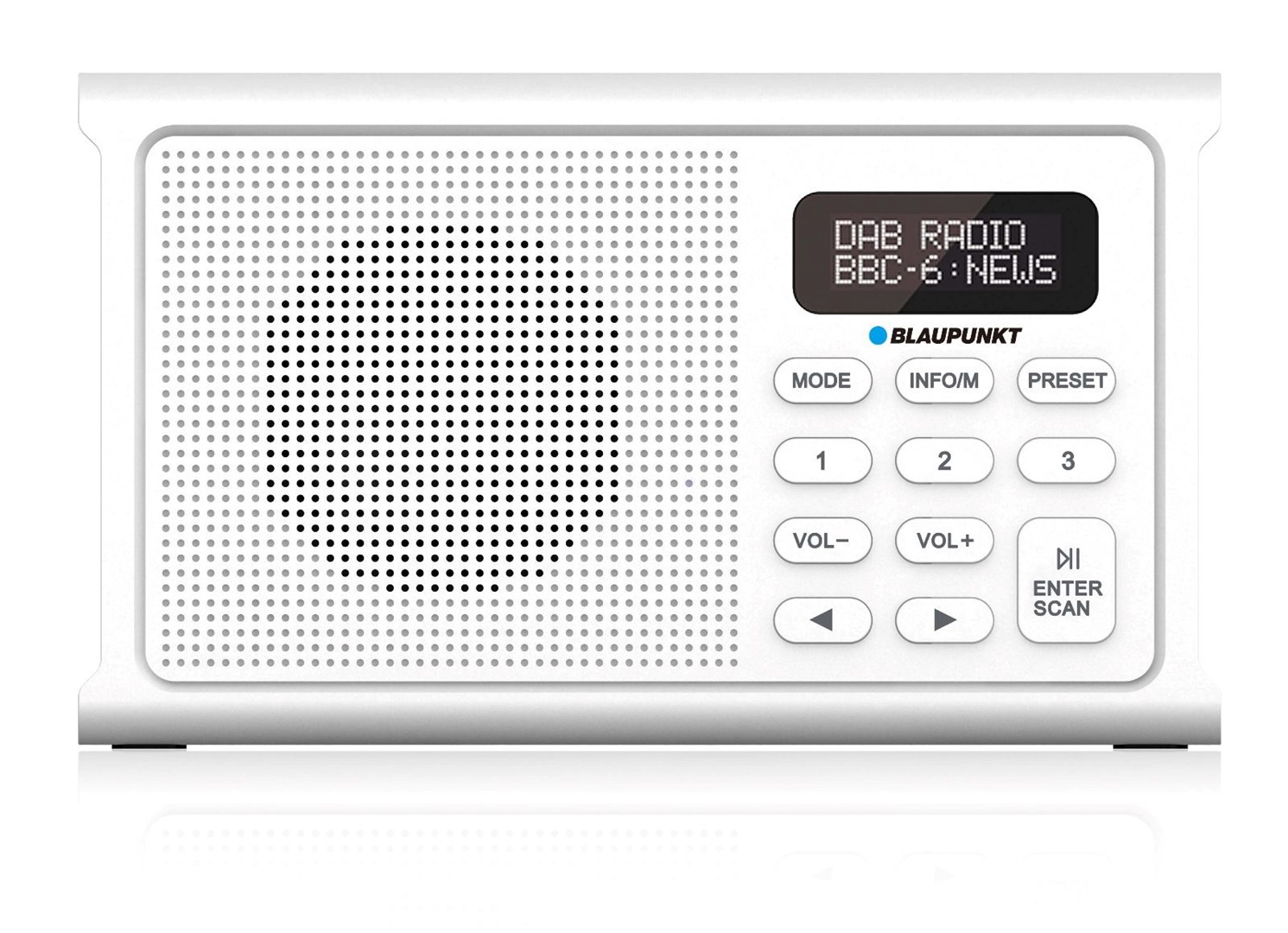 Radio prenosno BLAUPUNKT DAB DR3WH bijeli