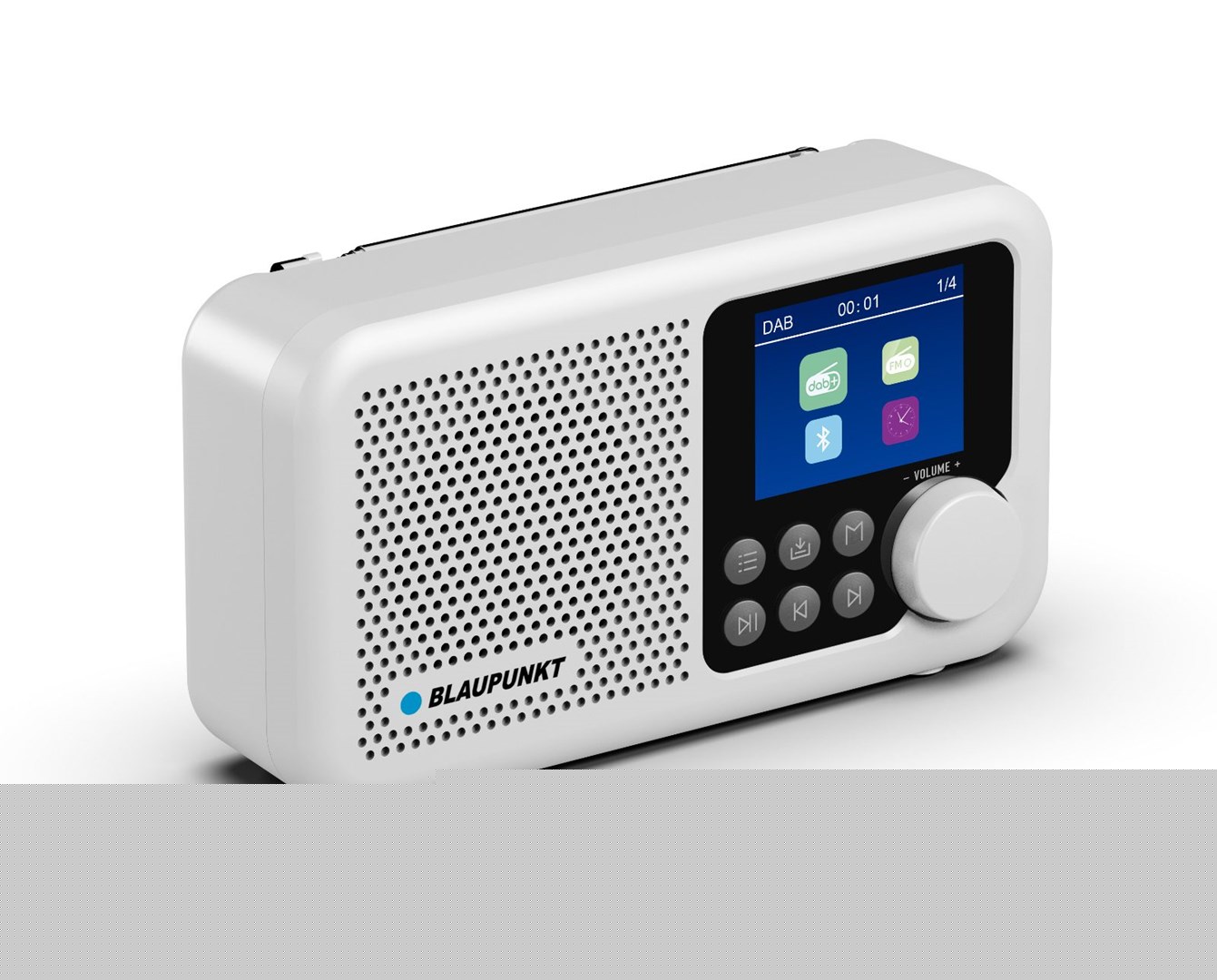 Radio prenosni BLAUPUNKT DAB DR8WH bijeli-2