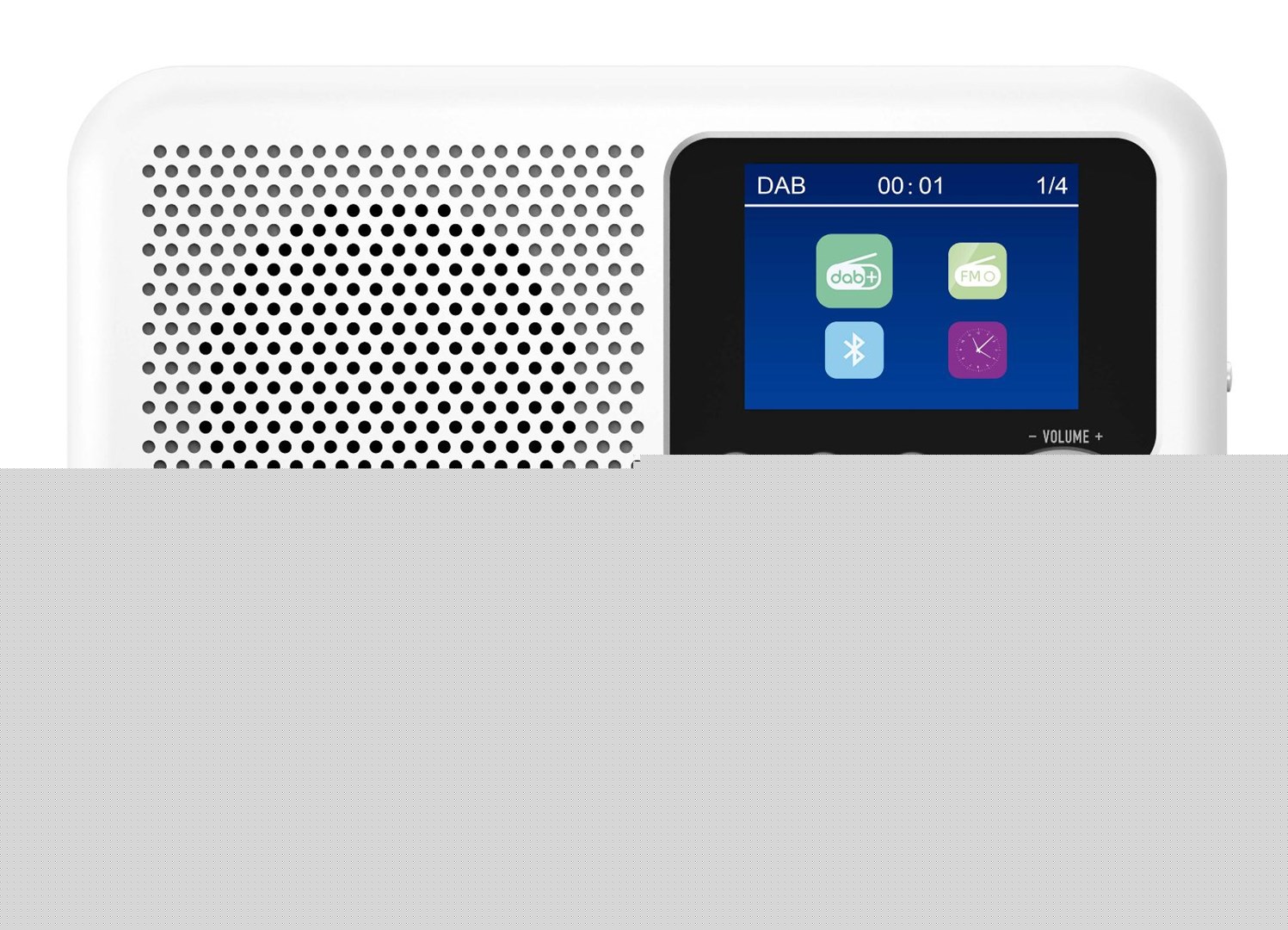 Radio prenosni BLAUPUNKT DAB DR8WH bijeli-0
