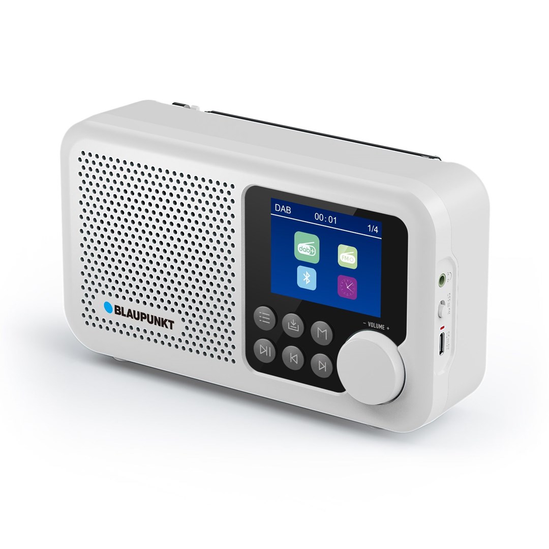 Radio prenosni BLAUPUNKT DAB DR8WH bijeli-1