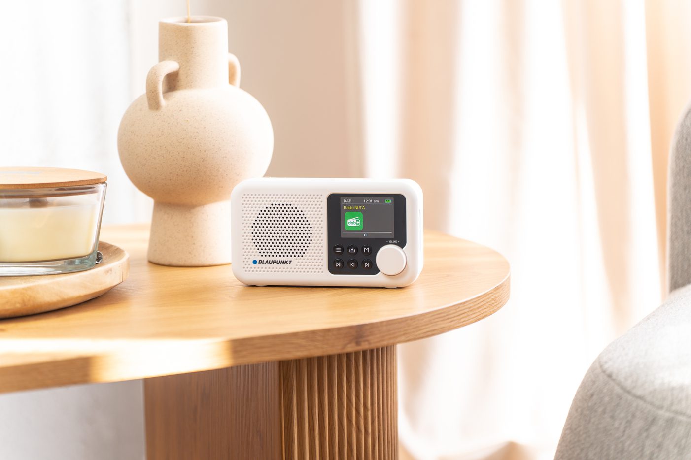 Radio prenosni BLAUPUNKT DAB DR8WH bijeli-8