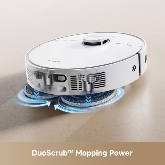 Robotski usisavač DREAME D20 Ultra, 13000 Pa, PowerDock, bijela boja-6