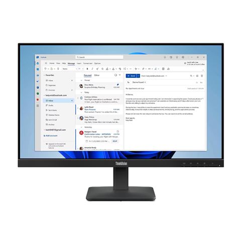 Monitor LENOVO ThinkVision S24-4e (ips, vga, hdmi, 100hz)-1
