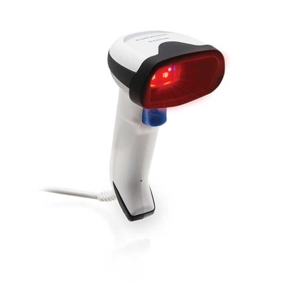 Skenner DATALOGIC QUICKSCAN D2590 2D WHT USB KIT