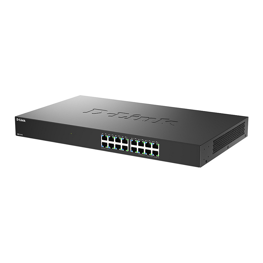 D-Link DMS-118 18-Port Multi-Gigabit Unmanaged Switch (16x 2.5G, 2x 10G SFP+)-2