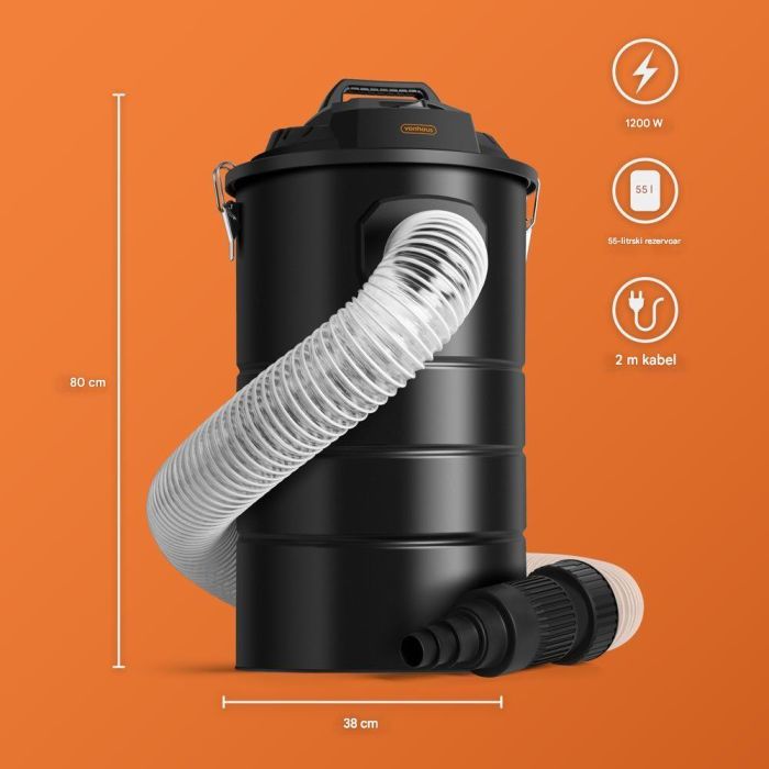 Sakupljač prašine VONHAUS (55L, 1200W)-6