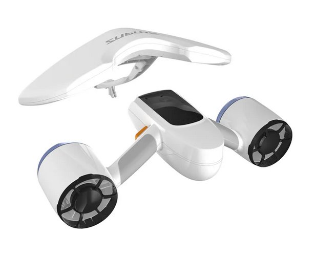 Podvodni skuter SUBLUE WhiteShark Mix (dva motora, do 40m dubine, 30 min autonomije) Arctic White