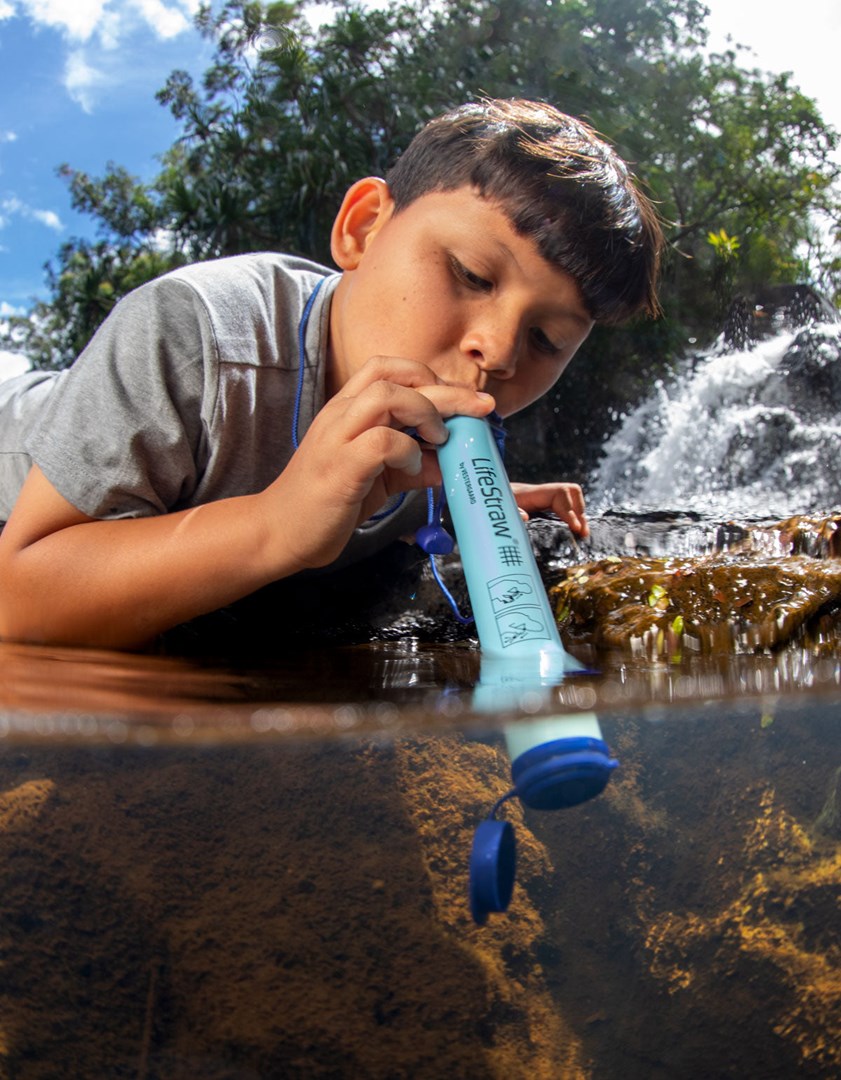 Osobni filtar za vodu LIFESTRAW Peak Series Straw (slamka, 0,2 mikrona, do 4000 l, plava boja)-4