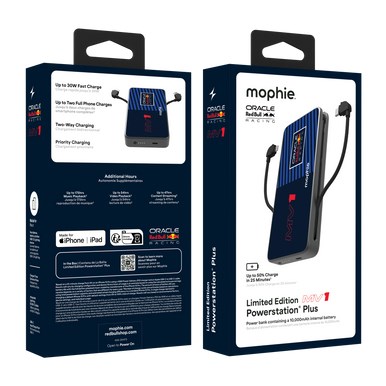 Prijenosni punjač ZAGG MOPHIE Powerstation Plus 10K Oracle Red Bull Racing (10000 mAh, 27W, USB-C, Lightning)-4