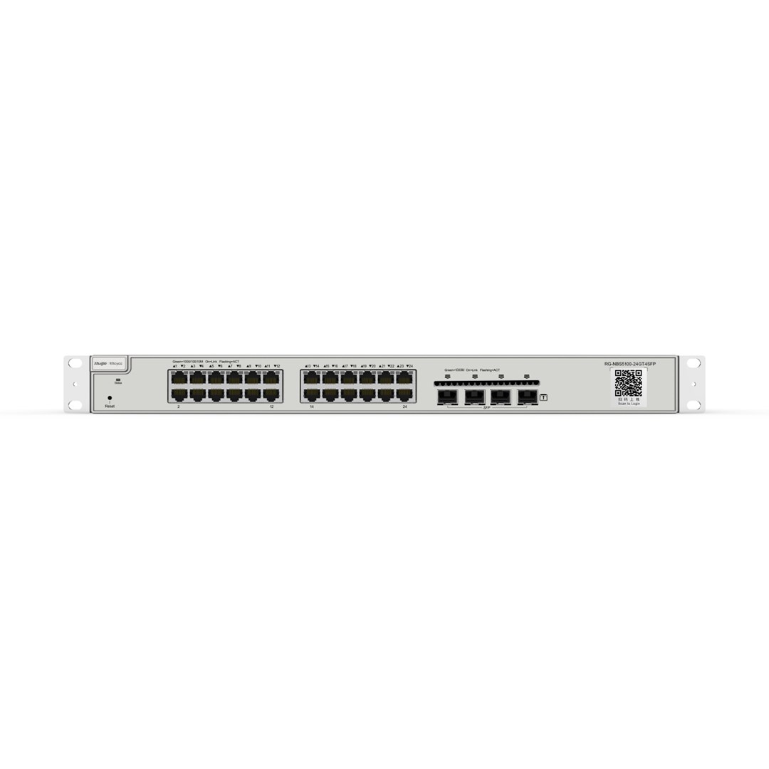 Mrežni switch RUIJIE RG-NBS5100-24GT4SFP (24x GE porta, 4x SFP, L3 Managed)-0